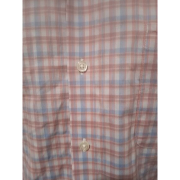 Tommy Bahama Sarasota Stretch Plaid Shirt Men’s Large L Long Sleeve Button Front - Picture 4 of 13